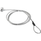 Accesoriu notebook Natec Cablu de securitate, lungime 1.8m, Argintiu