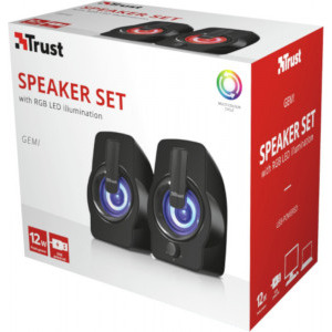 Trust Boxa   Gemi RGB 2.0 Black