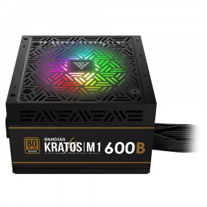 Gamdias Kratos M1 600B RGB, 80+ Bronze, 600W