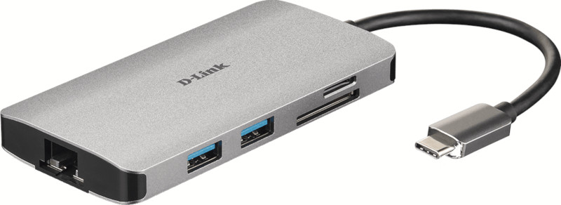 D-Link 8?in?1 DUB?M810 USB Tip C