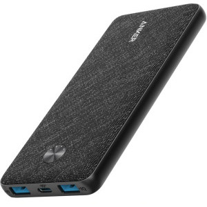 Anker PowerCore III Sense 10K, 10000 mAh, 2x USB, 1x USB-C, Black, Power Delivery 18W