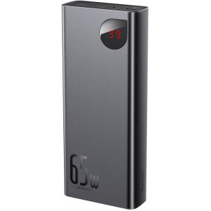 Baseus Adaman, 20000 mAh, 65W, Black, Power Delivery 3.0, QC 4.0, posibilitate incarcare laptop