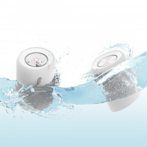 Hama Boxa portabila Twin 2.0 Loudspeaker, Waterproof, 20 W, Alb