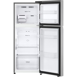 LG GTBV22PYGKD, 217 L, Clasa E, Full No Frost, Smart Inverter, Multi Air Flow, LinearCooling, 144 cm, Argintiu