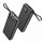 Baterie externa VEGER C20, 20000 mAh, 1x USB-C, 1x USB, 1x Lightning, negru