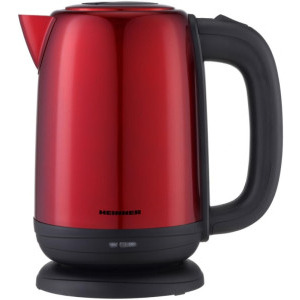 Fierbator Heinner HEK-2200RDSS, 2200W, 1.7L, Rosu/Negru