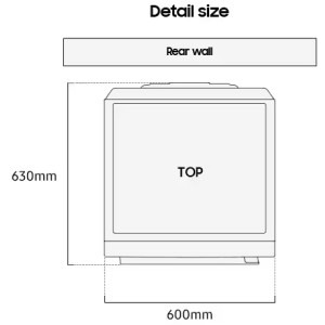 Samsung WD11DB7B85GWU4, Bespoke AI, Spalare 11 kg, Uscare 6 kg, 1400 RPM, Clasa D, Digital Inverter, SpaceMax, AI EcoBubble, AI Wash, AI Energy, QuickDrive, Q-Bubble, Dozare automata detergent, Alb