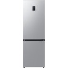 Combina frigorifica Samsung RB34C672ESA/EF, 344 L, Clasa E, No Frost, Digital Inverter, All Around Cooling, AI Energy, 185 cm, Inox