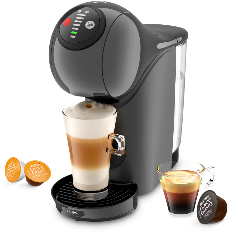 Espressor de cafea Krups NESCAFÉ® Dolce Gusto Genio S KP243B10 1500W 15bar 0.8L Gri