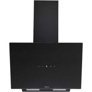 Hota Tesla decorativa DD600AB, Putere de absorbtie 630 m3/h, 3 trepte de viteza, Iluminare LED, 60 cm, Negru