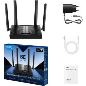 CUDY Gigabit WR3600 Dual-Band WiFi 7