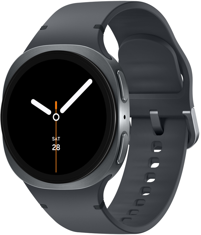 SmartWatch Samsung Galaxy Watch 8, LTE, 44 mm, Graphite, Wi-Fi, Bluetooth, GPS, NFC, Rezistent la apa
