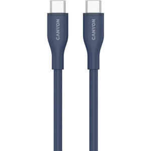 Canyon USB-C Male la USB-C Male, 1 m, Dark Blue
