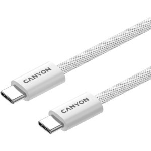 Canyon USB-C Male la USB-C Male, 1 m , White