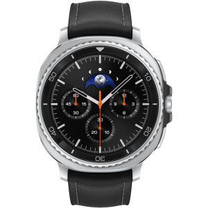 Samsung Galaxy Watch 8 Classic, LTE, 46 mm, Black, Wi-Fi, Bluetooth, GPS, NFC, Rezistent la apa