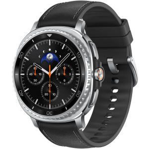SmartWatch Samsung Galaxy Watch 8 Classic, 46 mm, Black, Wi-Fi, Bluetooth, GPS, NFC, Rezistent la apa