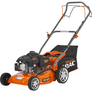 Ruris Masina de tuns iarba autopropulsata pe benzina Dac 110XLS, 3.3 CP, 131 cm3, 4 timpi, latime taiere 40 cm, inaltime taiere 25 - 65 mm, 5 trepte taiere, sac colector 45 L, functie colectare / evacuare