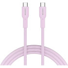 Cablu de date / adaptor Canyon USB-C Male la USB-C Male, 1 m, Pink