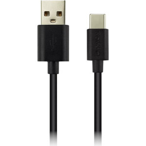 Cablu de date / adaptor Canyon USB Male - USB-C Male, 1.8 m, Black