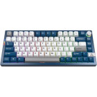 Tastatura Gaming Montech MKey PRO RGB White/Blue Freedom Brown Switch Mecanica