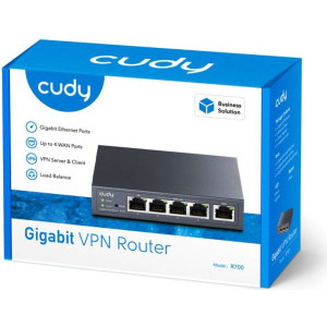 CUDY Gigabit R700 Multi-WAN VPN