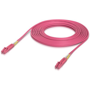 Cablu retea Ubiquiti OM4 Duplex LC UPC Fiber Patch Cable 10m Rose