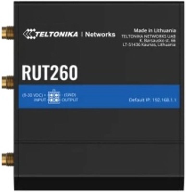 Router wireless Teltonika RUT260 Wi-Fi 4 4G LTE