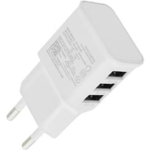 Lamtech 3x USB, Quick Charge 10 W, White