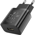 Incarcator retea Lamtech Travel Charger, 1x USB, 5 V DC, 2.1 A, Black