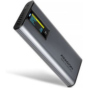 Rack AXAGON EEM2-SD2 USB-C 3.2 Gen 2 Display Grey
