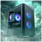 Gaming ZMEU Prime, Intel i5-12400F 2.5GHz, 32GB DDR5, 1TB SSD, RTX 3060 12GB GDDR6, Iluminare RGB