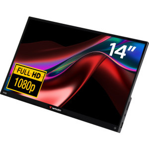Verbatim Portabil 32088 Touchscreen 14 inch FHD IPS 6 ms 60 Hz USB-C HDR FreeSync