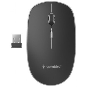 Mouse Gembird MUSW-4BS-01 Wireless Black
