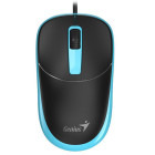 Mouse Genius DX-123 Wired Black/Blue