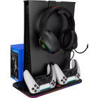 Accesoriu gaming Canyon CS-5 RGB pentru PS5 Black