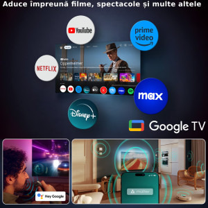Philips Smart TV 77OLED820/12 Seria OLED820/12 194cm 4K UHD HDR Ambilight pe 3 laturi