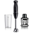 Braun Mixer vertical MultiQuick 3 MQ30201M, 900W, 0.6 L / 0.35L, Negru