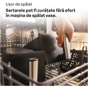 Braun Friteuza cu aer cald TwinCook 3 TD3030IBK, 2850W, 2x 4L, Negru