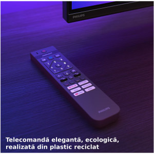 Philips Smart TV 65MLED920/12 Seria MLED920/12 164cm 4K UHD HDR Ambilight pe 3 laturi