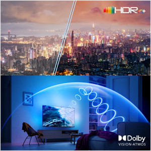 Philips Smart TV 77OLED910/12 seria OLED910/12 194cm 4K UHD HDR Ambilight pe 4 laturi