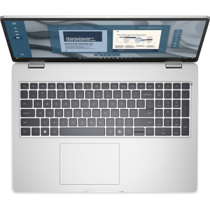 DELL 16'' Pro 16 PC16255, FHD+, Procesor AMD Ryzen™ AI 5 PRO 340 (16M Cache, up to 4.8 GHz), 16GB DDR5, 512GB SSD, AMD Radeon 840M, Win 11 Pro, Platinum Silver, 3Yr ProSupport