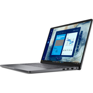 DELL 16'' Pro 16 PC16250, FHD+, Procesor Intel® Core™ 5 120U (12M Cache, up to 5.00 GHz), 16GB DDR5, 256GB SSD, Intel Graphics, Win 11 Pro, Magnetite, 3Yr ProSupport
