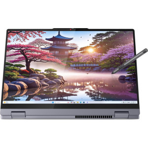 Lenovo 16'' IdeaPad 5 2-in-1 16AKP10, WUXGA IPS Touch, Procesor AMD Ryzen™ Al 7 350 (16M Cache, up to 5.0 GHz), 16GB LPDDR5X, 1TB SSD, AMD Radeon 860M, No OS, Luna Grey