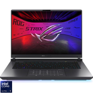 Laptop ASUS Gaming 16 ROG Strix G16 G615LW, 2.5K 240Hz, Procesor Intel® Core™ Ultra 9 275HX (36M Cache, up to 5.40 GHz), 32GB DDR5, 1TB SSD, GeForce RTX 5080 16GB, No OS, Eclipse Gray