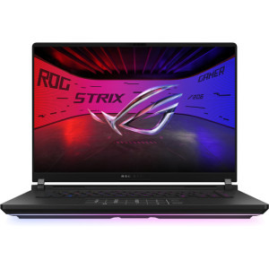 ASUS Gaming 16'' ROG Strix SCAR 16 G635LW, 2.5K Mini LED 240Hz, Procesor Intel® Core™ Ultra 9 275HX (36M Cache, up to 5.40 GHz), 64GB DDR5, 2TB SSD, GeForce RTX 5080 16GB, No OS, Off Black
