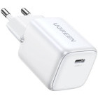 Incarcator retea Ugreen CD319, 1x USB-C, Quick Charge 30 W, GaN, White