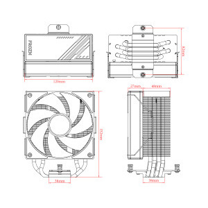 ID-Cooling FROZN A410 ARGB Black