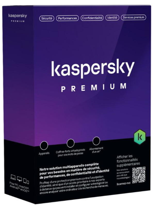 Antivirus Kaspersky PREMIUM, 20 Dispozitive, 1 An, Licenta noua, Electronica