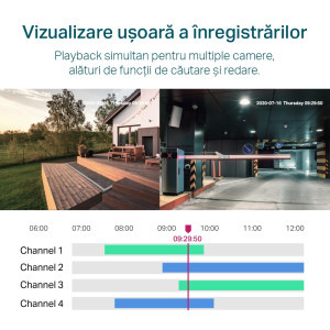 TP-LINK VIGI NVR1004H4P 4 Canale