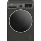 Masina de spalat rufe cu uscator Beko B5DFT510442M, Spalare 10 kg, Uscare 6 kg, Clasa A, 1400 RPM, ProSmart Inverter, SteamCure, UltraFast, AddXtra, Gri